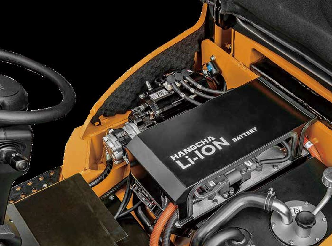 Li-Ionen Batterie im Fahrzeug